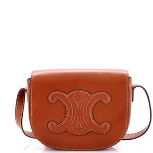 Celine Cuir Triomphe Folco Bag Leather #224630C21B